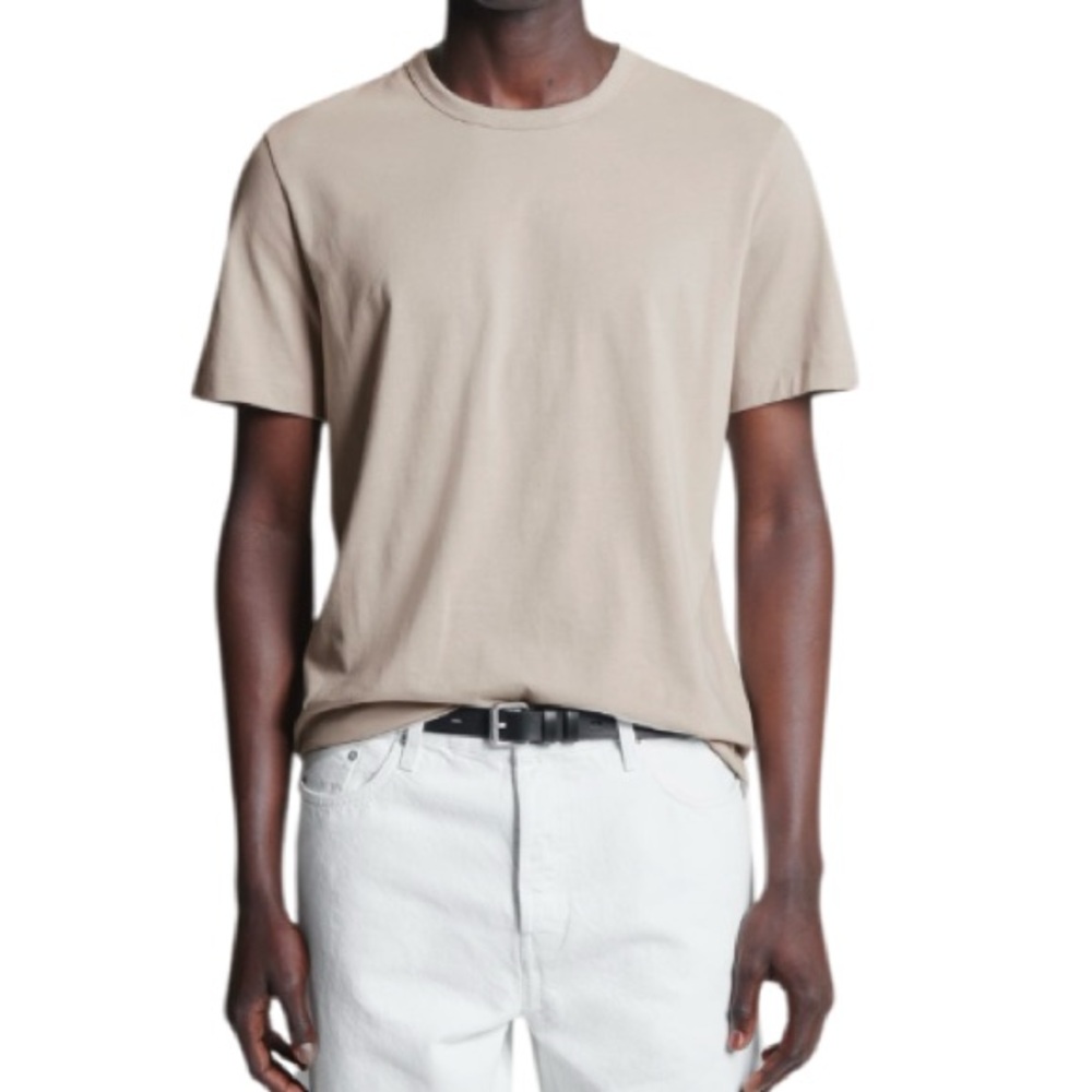 COS Cotton Taupe Tshirt